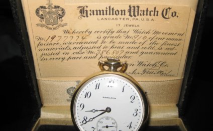1922 hamilton pocket watch