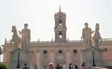 Clock Tower in Rome