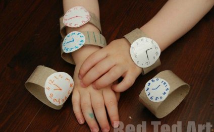 Toilet paper roll watches