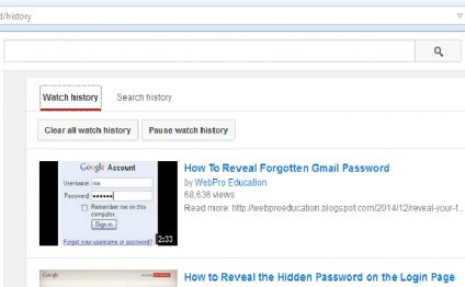 To select a particular video