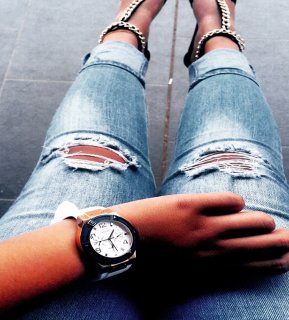 Guess Watch, Ladies Watches, Zenobe Fredericks, White, Blue, Gold, Fashion Blog, South Africa