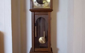 When were grandfather clocks invented