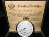 Hamilton Watch Company pocket Watch
