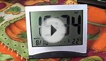 12 24 hours LCD portable alarm clock Gadget