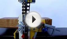 a pendulum clock escapement in lego technic