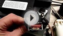 A Porsche mechanical clock winding mechanism
