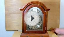 Elite clock: view of mechanism.